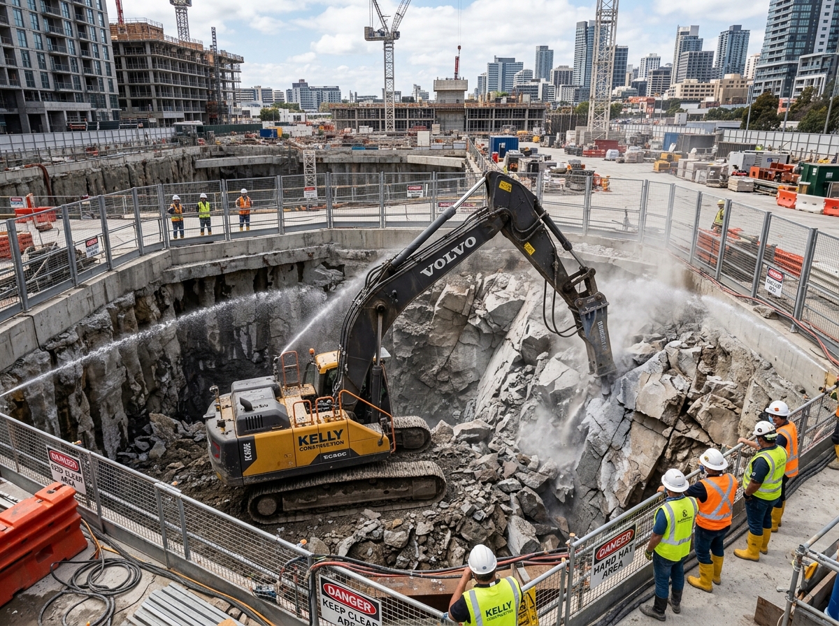 Demolition worker safety